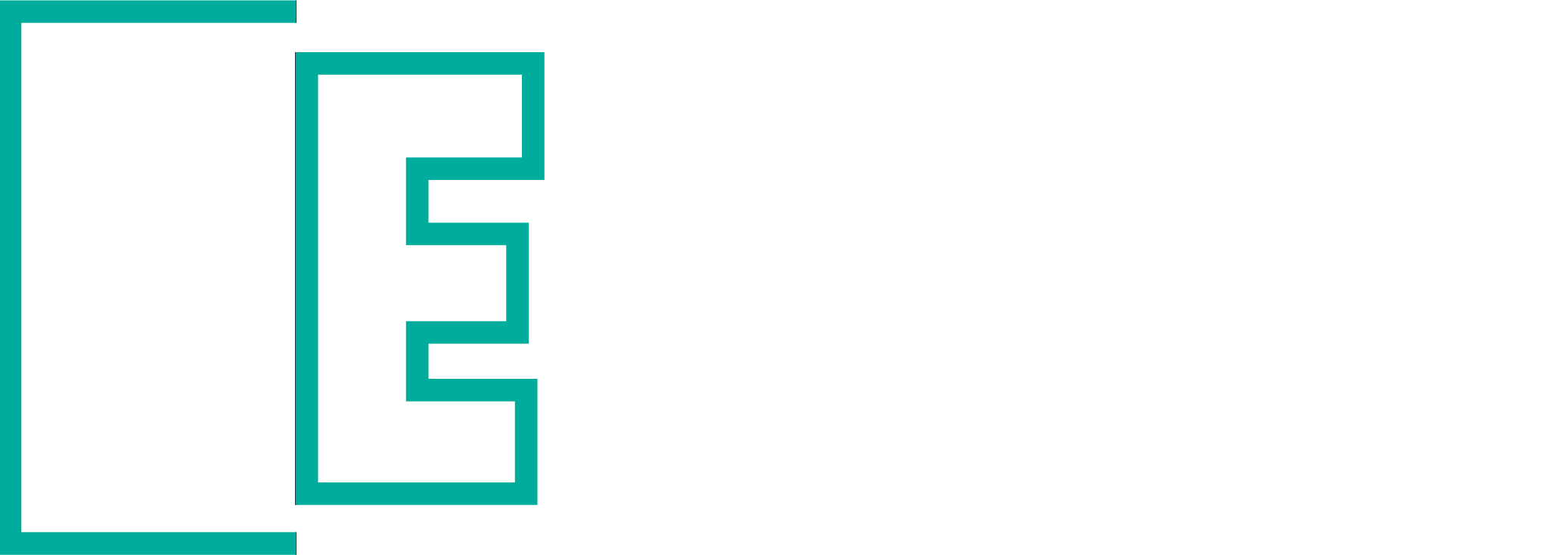 Elite Electrical BOP Logo Teal and White